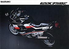 '88 GSX750F sales brochure